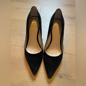 Marc Fisher Zala Block Heel Pointy Toe Pump